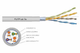 F/UTP Cat. 5e 200 MHz PVC en C/100m