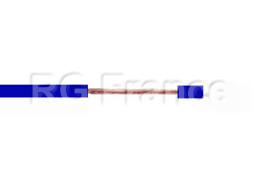 Fil électrique souple H07VK 16mm² bleu foncé en 100m