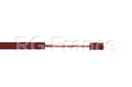 Fil électrique souple H07VK 6mm² marron en 100m