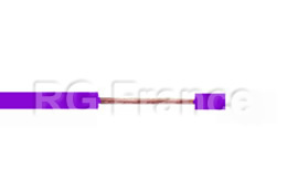 Fil électrique souple H07VK 1.5mm² violet en 100m