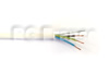 Câble électrique 2x0.75mm² PORTEUR vertical avec câble en ACIER pour l'alimentation de luminaires SUSPENDUS, blanc en 50 mètres